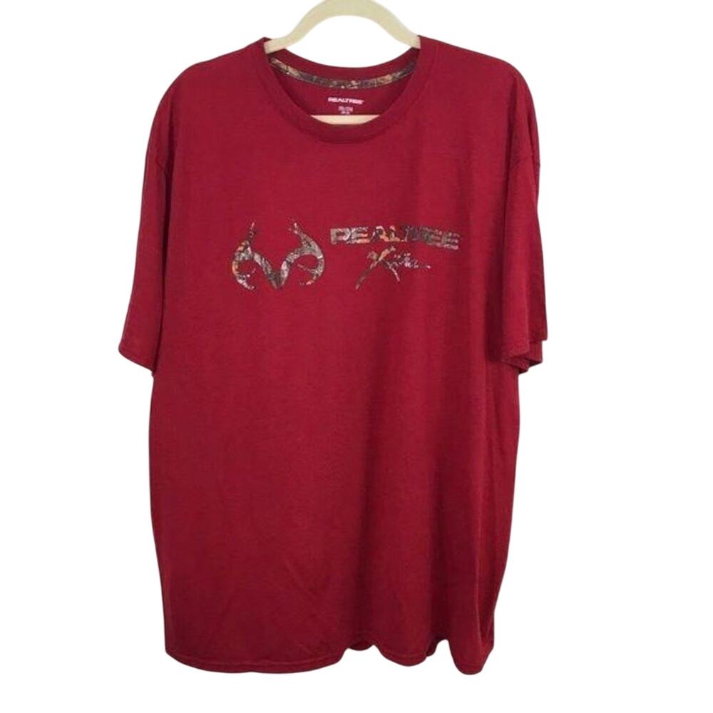 Realtree Red T-Shirt Size 2XL